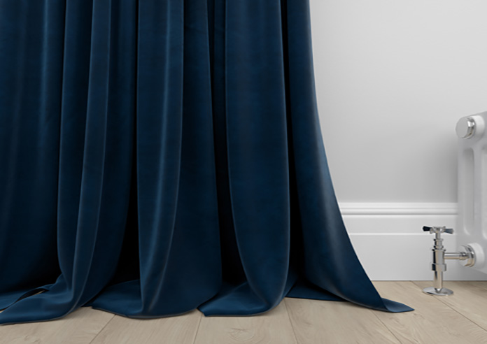 Ultra Luxe Velvet, Deep Blue - Made to Measure Curtains - Image 6